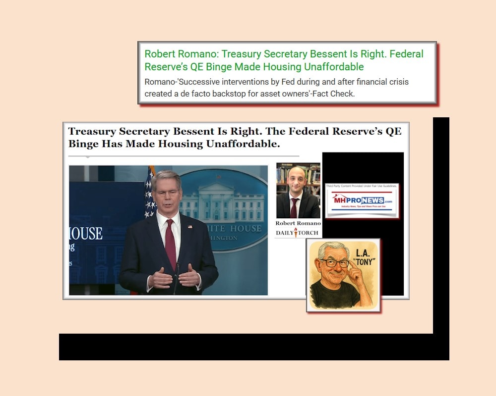 RobRomanoTreasurySecBessentRightFederalReserveQEbingeMadeHousingUnaffordableSuccessiveInterventionsFedFinancialCrisisDeFactoBackstopForAssetOwnersFactCheck-Kovach