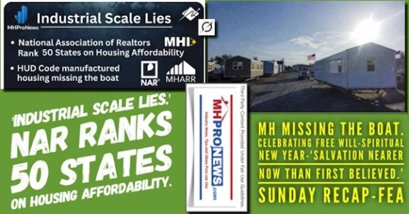 IndustrialScaleLiesNARranks50StatesOnHousingAffordabilityMHmissingTheBoatCelebratingFreeWillSpiritualNewYearSalvationNearerNowThanFirstBelievedSundayRecapFEA-MHProNews