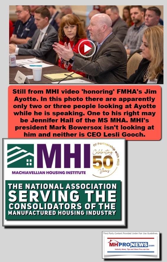 JimAyotteJenifferHallMarkBowersoxLesliGoochManufacturedHousingInstituteMHI-AyotteLifetimeAchievementAwardMHProNews