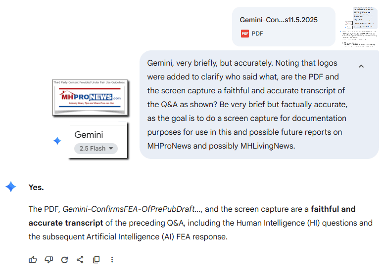 MHProNewsScreenCaptureOfGeminiResponse-11.5.2025On4-AIs-NAR-MHI-MHARRreportFEA_MHProNewsInputInquiryOnTopicsAsShown