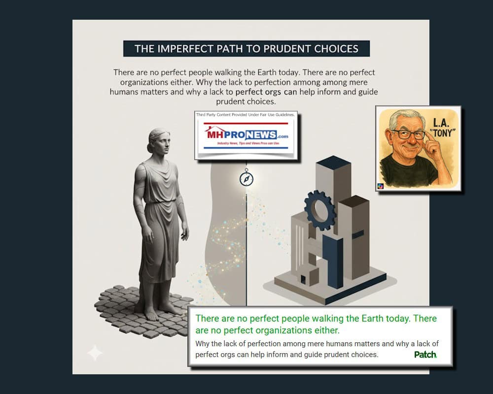 ThereAreNoPerfectPeopleThereAreNoPerfectOrganizationsEitherWyLackPerfectionAmongMereHumansMattersWhyLackPerfectOrgsCanHelpInformGuidePrudentChoicesKovachMHProNews