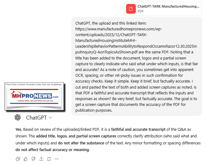 ChatGPT-ConfirmsAccuracyOfPDFofTARK-ManufacturedHousingInstituteMHI-discussion