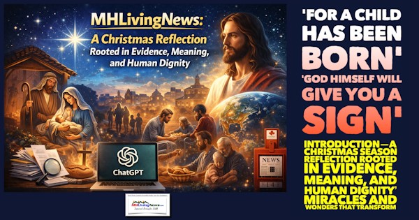 ForaChildHasBeenBornGodHimselfWillGiveYouaSignIntroductionaChristmasSeasonReflectionRootedInEvidenceMeaningAndHumanDignityMiraclesAndWondersThatTransformMHLivingNews