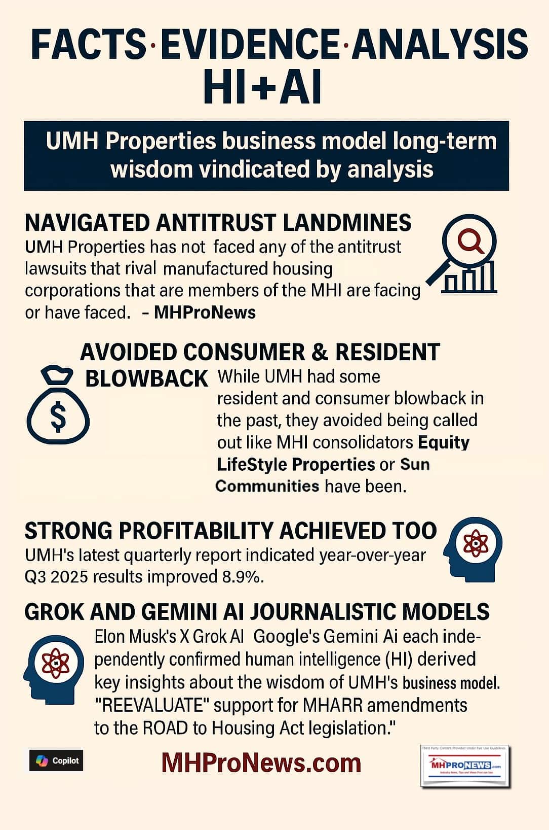 Infographic comparingUMHmodelVsPredatoryModel
