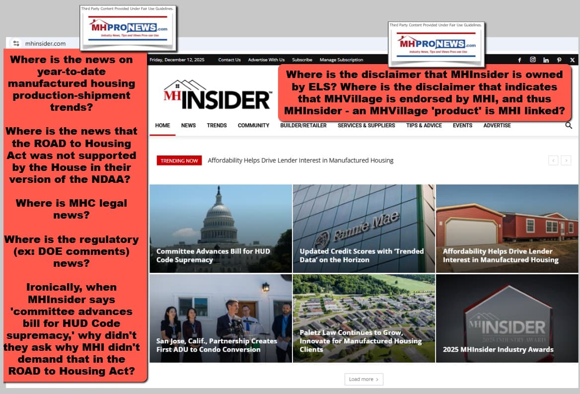 MHInsiderHomePage12.12.2025circa8.30AMetMHProNewsFactsEvidenceAnalysisCheck