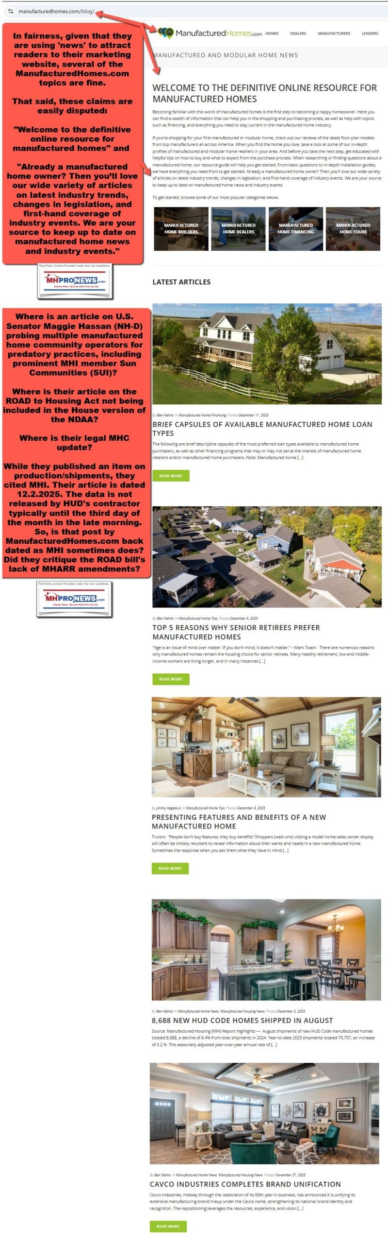 ManufacturedHomes.comBlogPage12.12.2025circa9AMet-MHProNewsFactsEvidenceAnalysisCheck