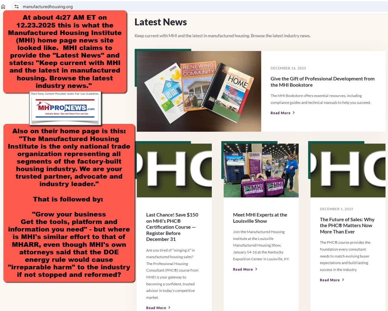 ManufacturedHousingInstituteMHI-12.23.2025atAbout4.30AMet