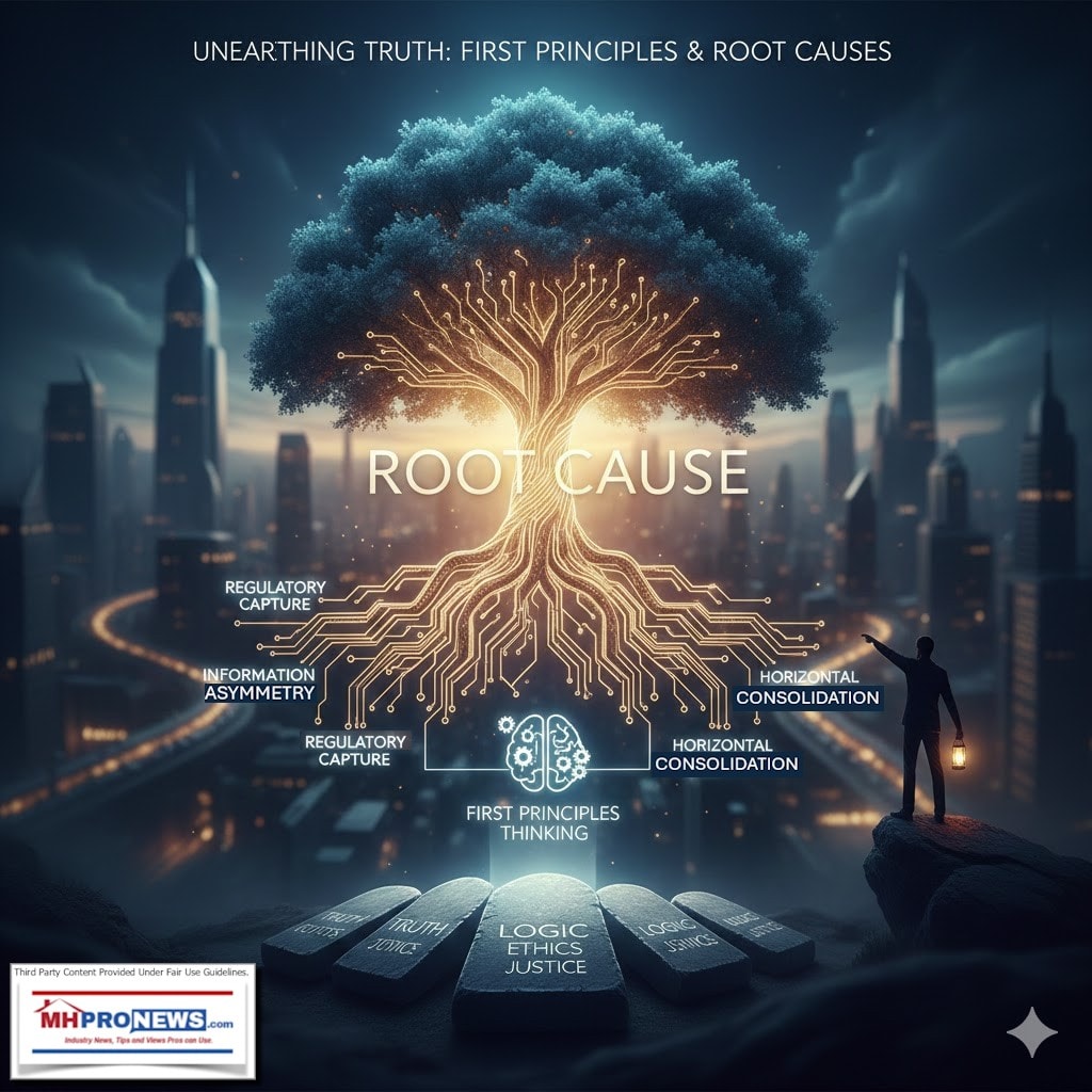 UnearthingTruthFirstPrinciplesRootCausesThinkingGeminiImageWithMHProNewsManualFixes