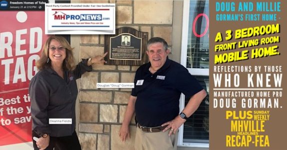 DougAndMillieGormansFirstHome3BedroomFrontLivingRoomMobileHomeReflectionsByThoseWhoKnewManufacturedHomeProDougGormanPlusSundayWeeklyMHVilleHeadlinesRecapFEA-MHProNews
