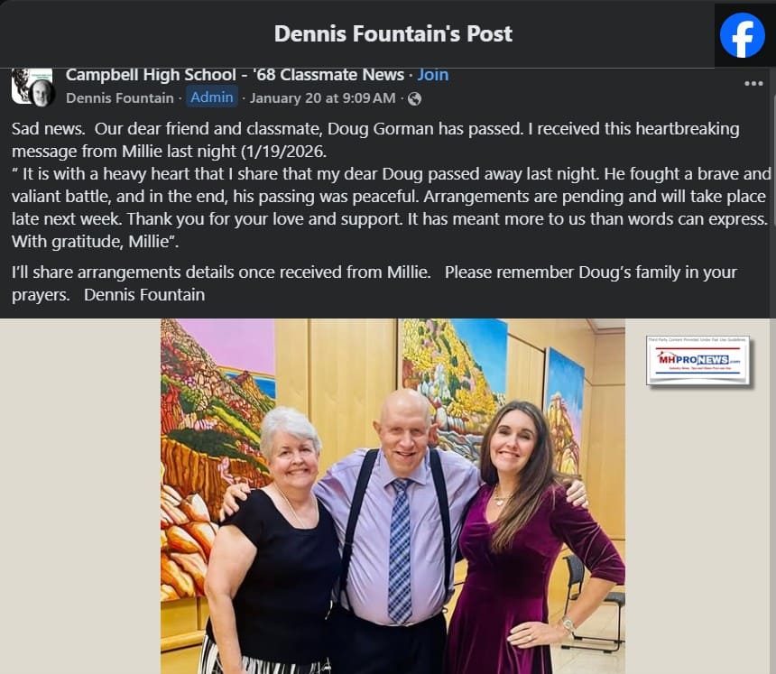 DougGormanMillieGormanDennisFountainClassMatesFacebookMHProNews