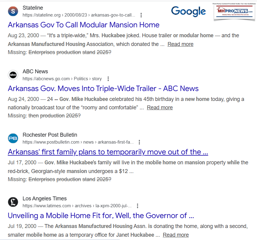 GovMikeHuckabeeModularMansion2000-ModularAndManufacturedHomeLivingNews
