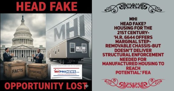 MHIheadFakeHousingForThe21stCenturyHR6644OffersMarginalStepRemovableChassisButDoesntDeliverStructuralEnforcementNeededManufacturedHousingToReachPotentialFEA-MHProNews