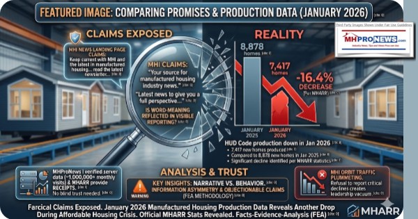 FarcicalClaimsExposedJanuary2026ManufacturedHousingProductionDataRevealsAnotherDropDuringAffordableHousingCrisisOfficialMHARRstatsRevealedFactsEvidenceAnalysisFEA