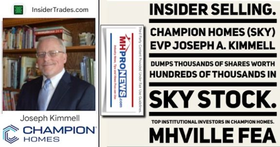 InsiderSellingChampionHomesSKY_EVP_JosephA.KimmellDumpsThousandsSharesWorthHundredsOfThousandsInSKYstockTopInstitutionalInvestorsInChampionHomesMHVilleFEA