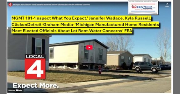 MGMT101Inspect WhatYouExpect.JenniferWallaceKylaRussellClickonDetroitGrahamMediaMichiganManufacturedHomeResidentsMeetElectedOfficialsAboutLotRentWaterConcernsFEA