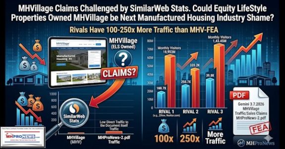 MHVillageClaimsChallengedBySimilarWebStatsCouldEquityLifeStylePropertiesOwnedMHVillageBeNextManufacturedHousingIndustryShameRivalsHave100-250xMoreTrafficThanMHV-FEA