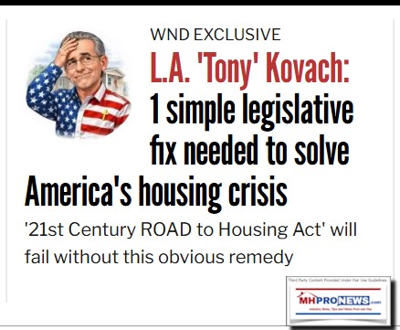 WND-Exclusive-Kovach1SimpleLegislativeFixNeededToSolveAmerica'sHousingCrisis21stCenturyROADtoHousingActWillFailWithoutThisObviousRemedy