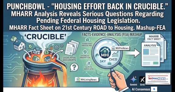PunchbowlHousingEffortBackInCrucibleMHARRanalysisRevealsSeriousQuestionsRegardingPendingFederalHousingLegislationMHARRfactSheetOn21stCenturyROADtoHousingMashupFEA600