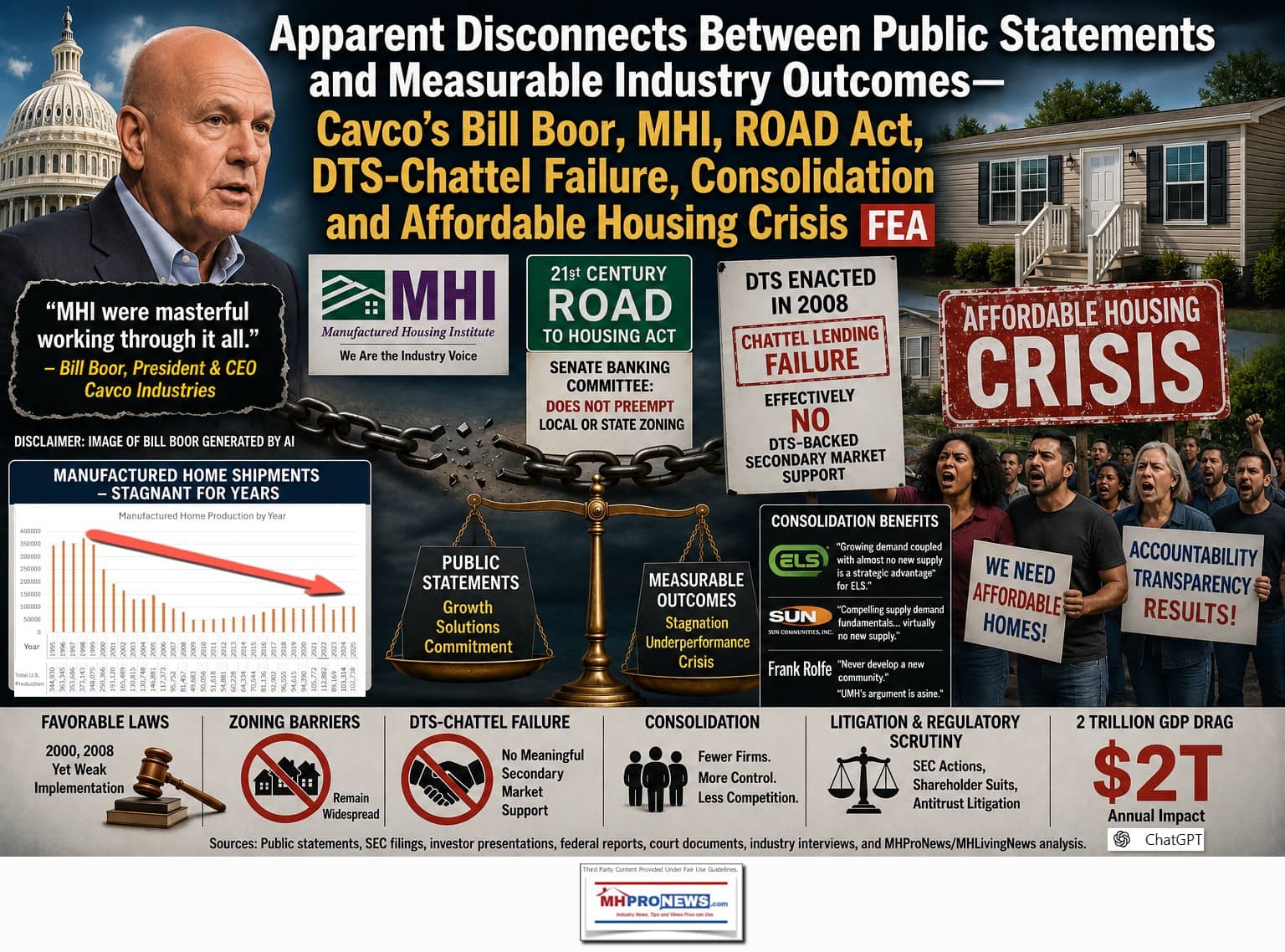 ApparentDisconnectsBetweenPublicStatementsMeasurableIndustryOutcomesCavcoBillBoorMHI-ROAD-ActDTS-ChattelFailureConsolidationAffordableHousingCrisisFEA-ChatGPT
