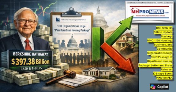 BuffettBerkshire397BillionNHC130HousingOrgsUrgeSwiftPassageKShapeEconomyMHVilleFEAalt