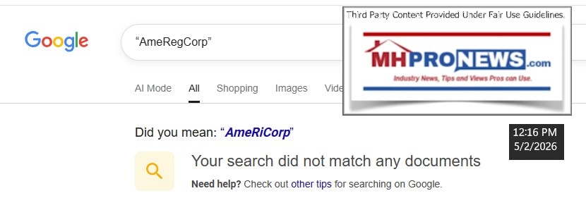 GoogleAmeRegCorp-NoResults5.2.2026MHProNews