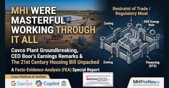 MHIwereMasterfulWorkingThroughItAllNewCavcoPlantGroundbreakingPlusCEO-BoorRevealingRemarksOnHouseBillHousingForThe21stCenturyCVCO-QuarterlyAnnualResultsFEA