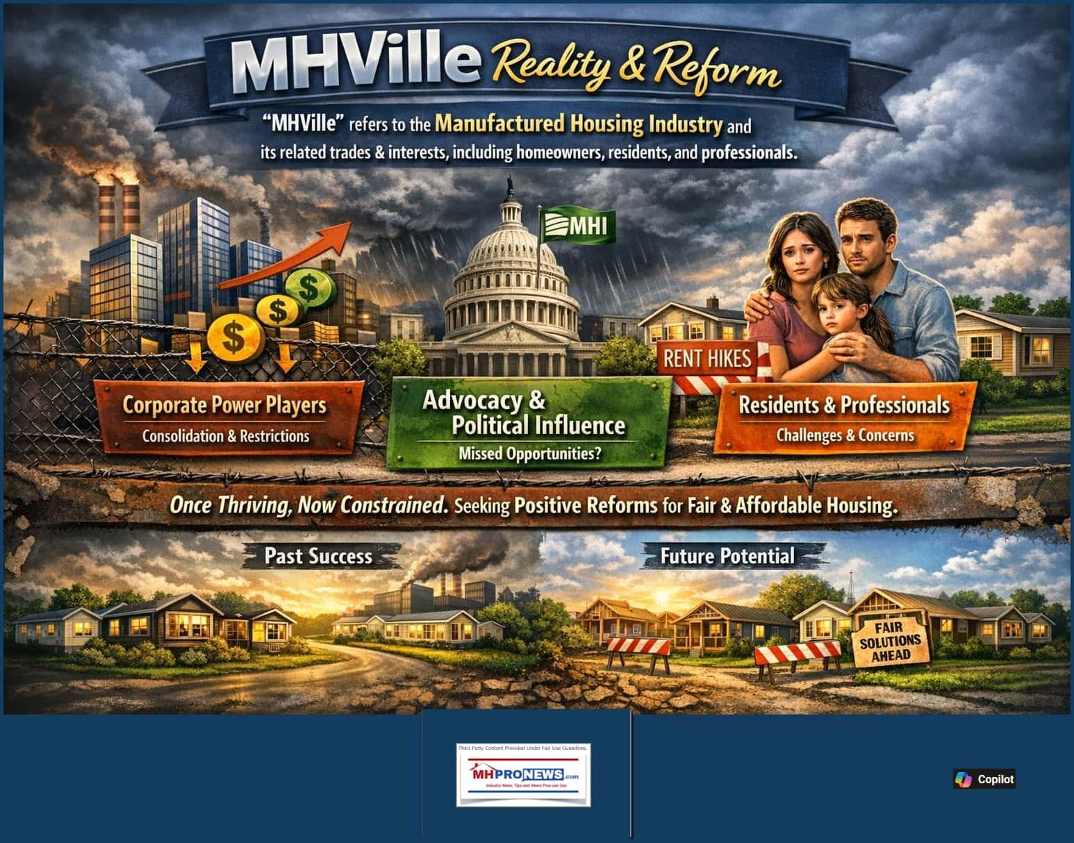 MHVilleRealityAndReformInfographicManufacturedHomeProNews