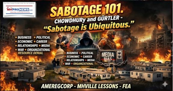 Sabotage101ChowdhuryAndGürtlerSabotageIsUbiquitousBusinessPoliticalEconomicCareerRelationshipsMediaWarOrganizationalResourceDenialAmeRegCorpMHVilleLessonsFEA