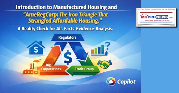 IntroductionToManufacturedHousingAndAmeRegCorpTheIronTriangleThatStrangledAffordableHousingArealityCheckforAllFactsEvidenceAnalysis