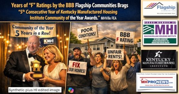 YearsOf FratingsByTheBBBflagshipCommunitiesBrags5thConsecutiveYearOfKentuckyManufacturedHousingInstituteCommunityOfTheYearAwardsMHVilleFEA