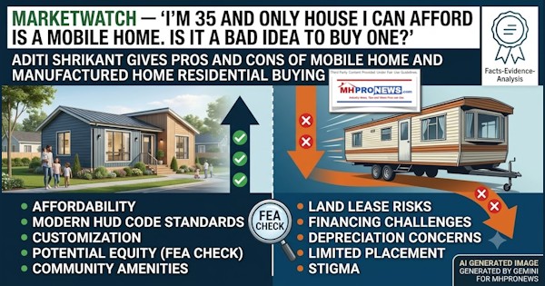 MarketWatchIm35andOnlyHouseIcanAffordIsaMobileHomeIsItaBadIdeaToBuyOneAditiShrikantGivesProsAndConsOfMobileHomeAndManufacturedHomeResidentialBuyingFEA
