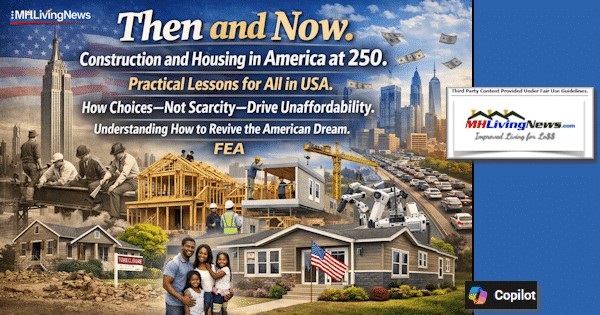 Then-AndNowConstructionAndHousingInAmericaAt250PracticalLessonsForAllInUSAhowChoicesNotScarcityDriveUnaffordabilityUnderstandingHowToReviveTheAmericanDreamFEA